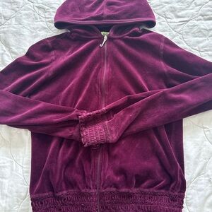 Juicy Couture Rich Purple Velvet Jacket